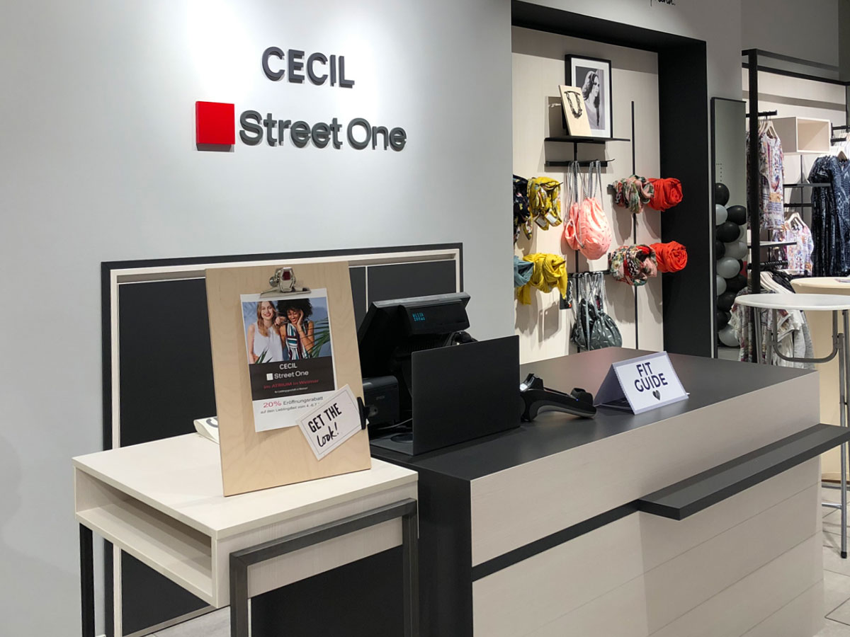 Impressionen Street One – Cecil Store | Atrium Weimar